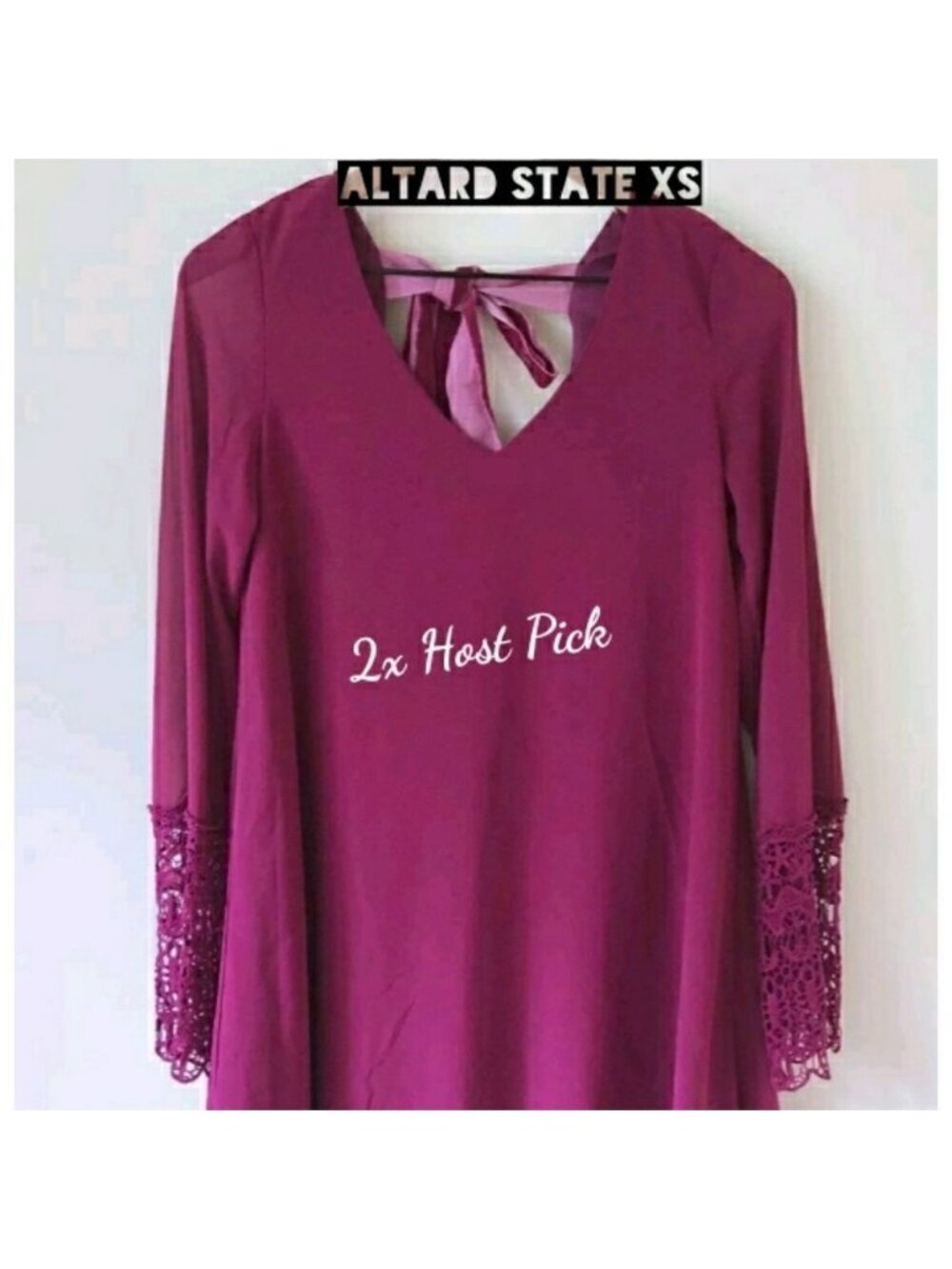 Boho Altar'd State Dress : LIKE NEW